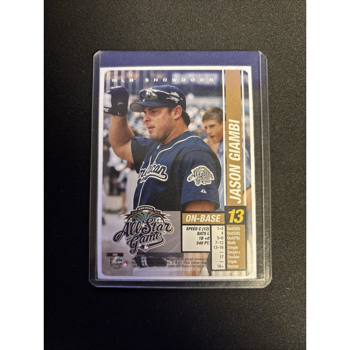 2002 MLB Showdown - All-Star Game Jason Giambi #008