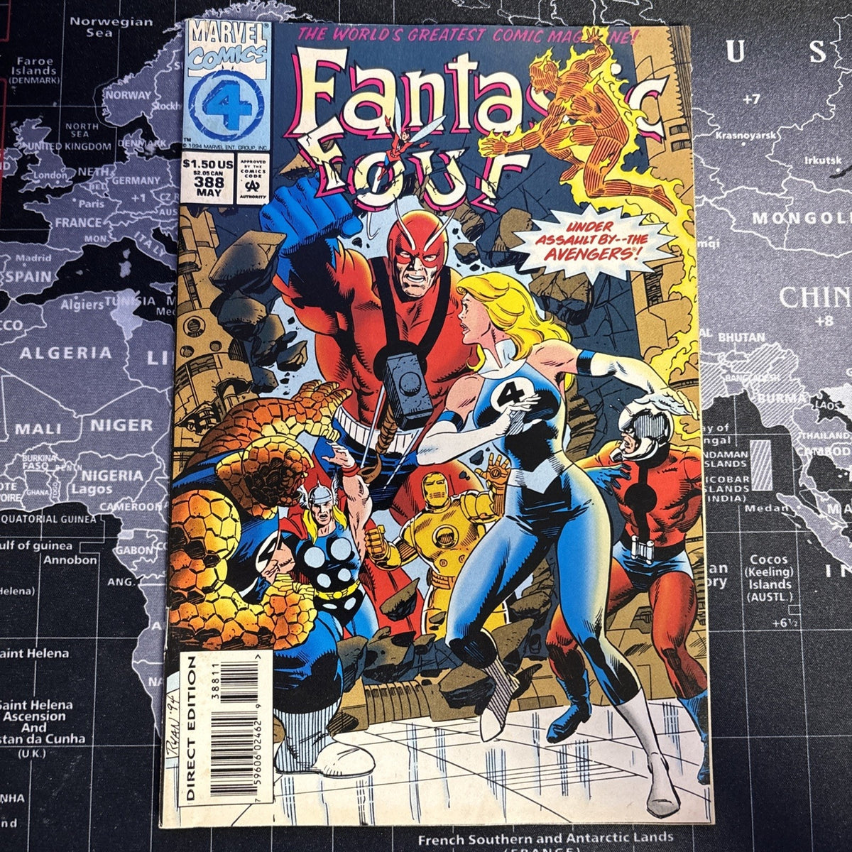Fantastic Four #388 (Marvel Comics May 1994)
