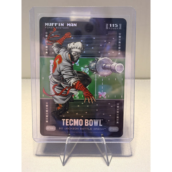 2026 Bo Jackson Battle Arena Muffin Man Baker Mayfield 1st Ed Steel #EF264