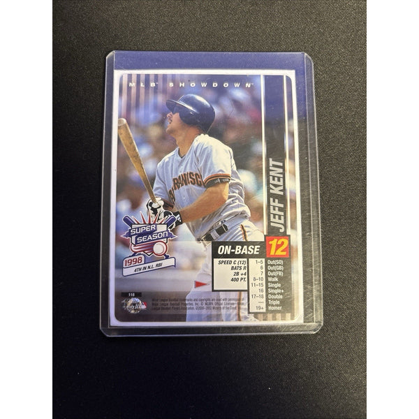 2002 MLB Showdown Pennant Run - Super Season Jeff Kent #118