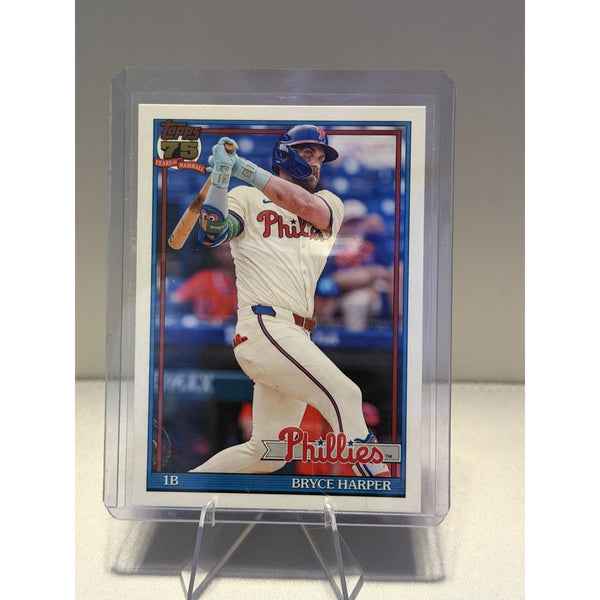 Bryce Harper 2026 Topps 75 Years of Baseball (1991 Tribute Design) #TS1-60 NM