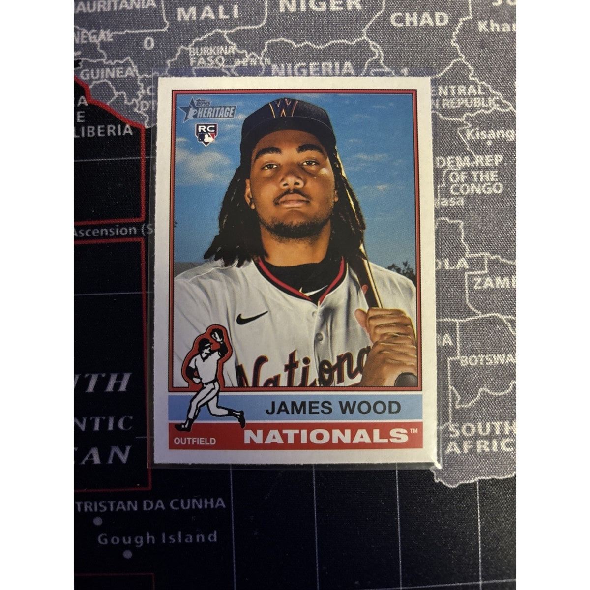 2025 Topps Heritage - James Wood #231 (RC)
