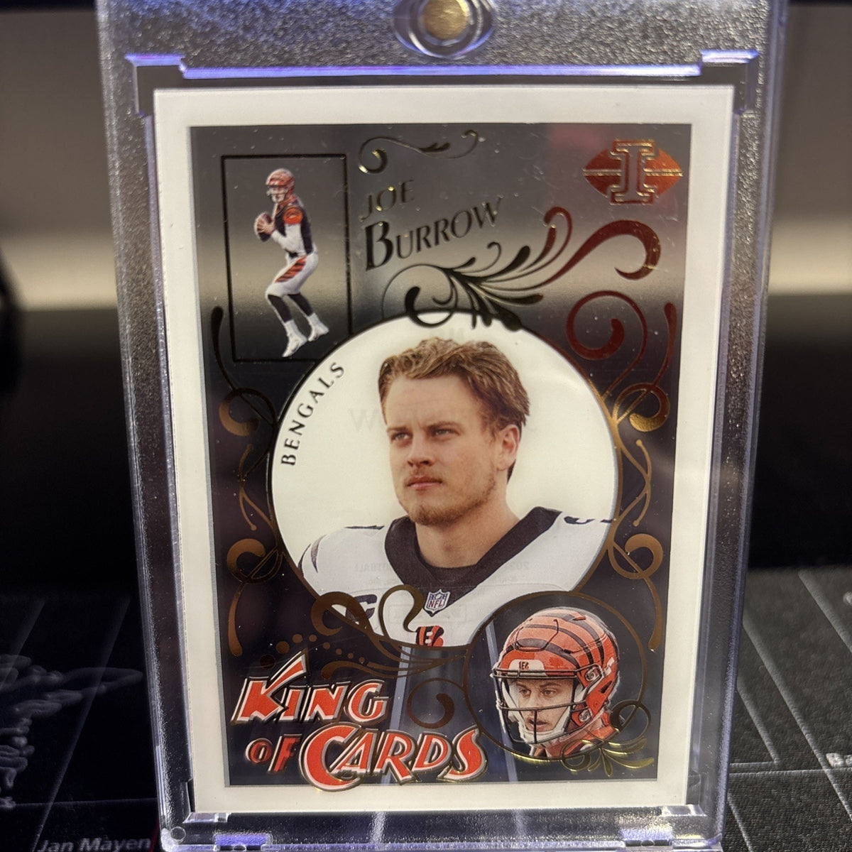 2021 Panini Illusions - King of Cards Joe Burrow #KC-7