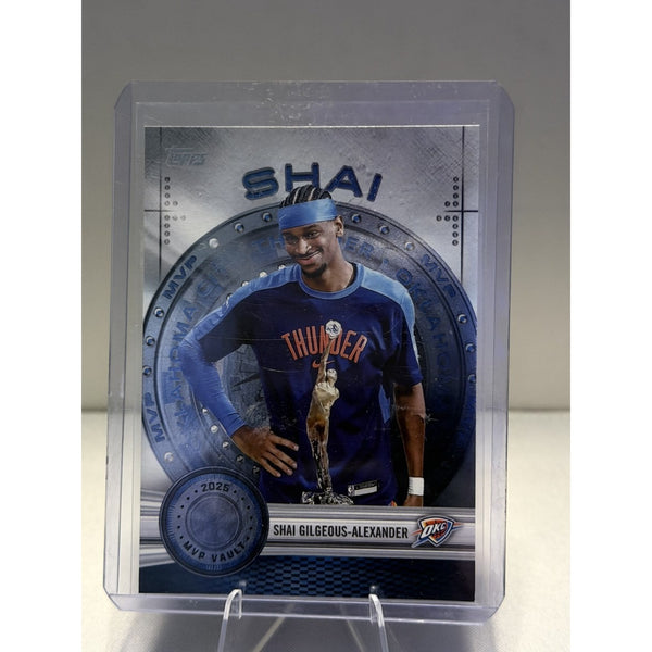 Shai Gilgeous-Alexander 2025-26 Topps MVP Vault #MVP-2 Oklahoma City Thunder NM