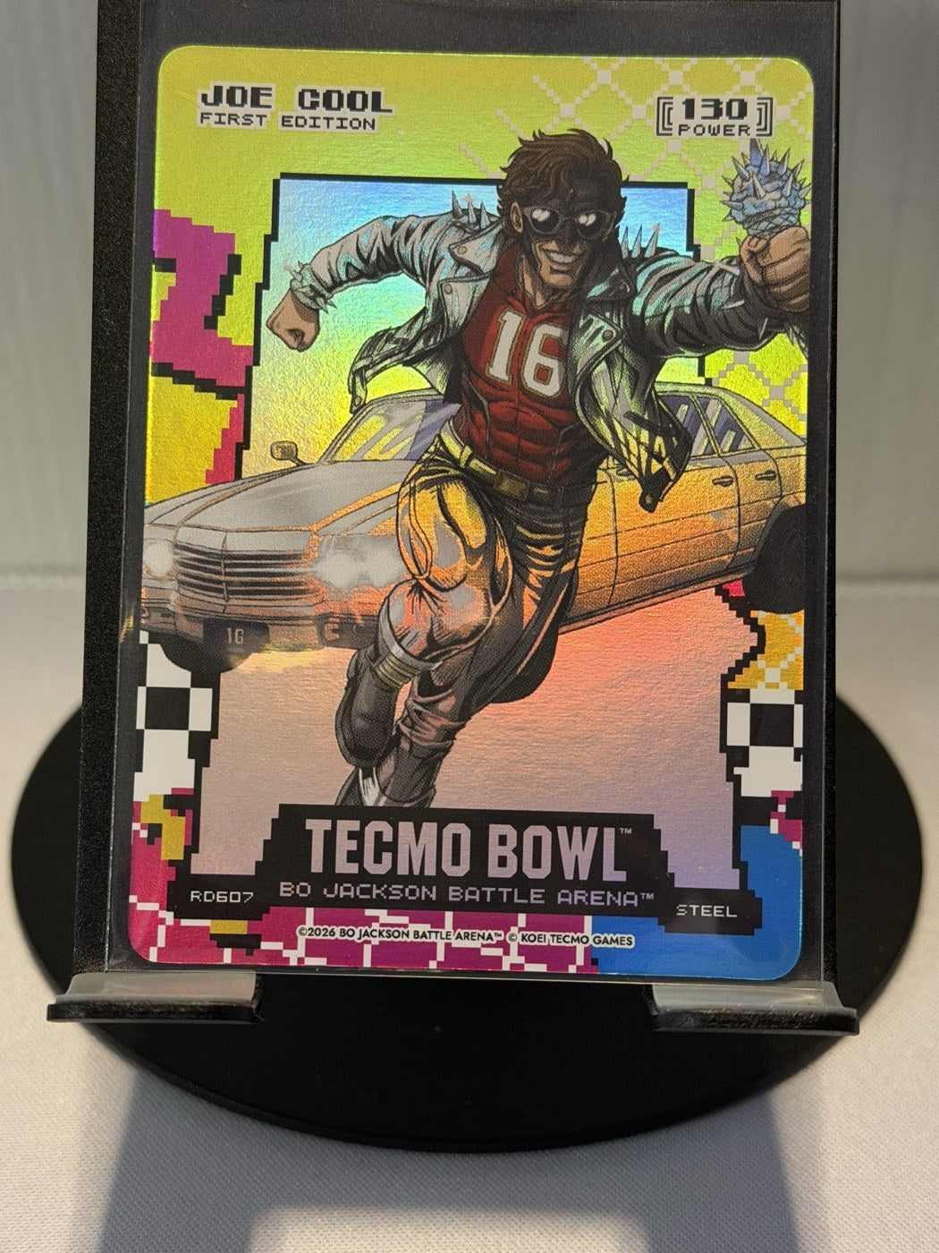 2026 Bo Jackson Battle Arena Joe Cool First Edition Steel #RD607 Power 130 (front)