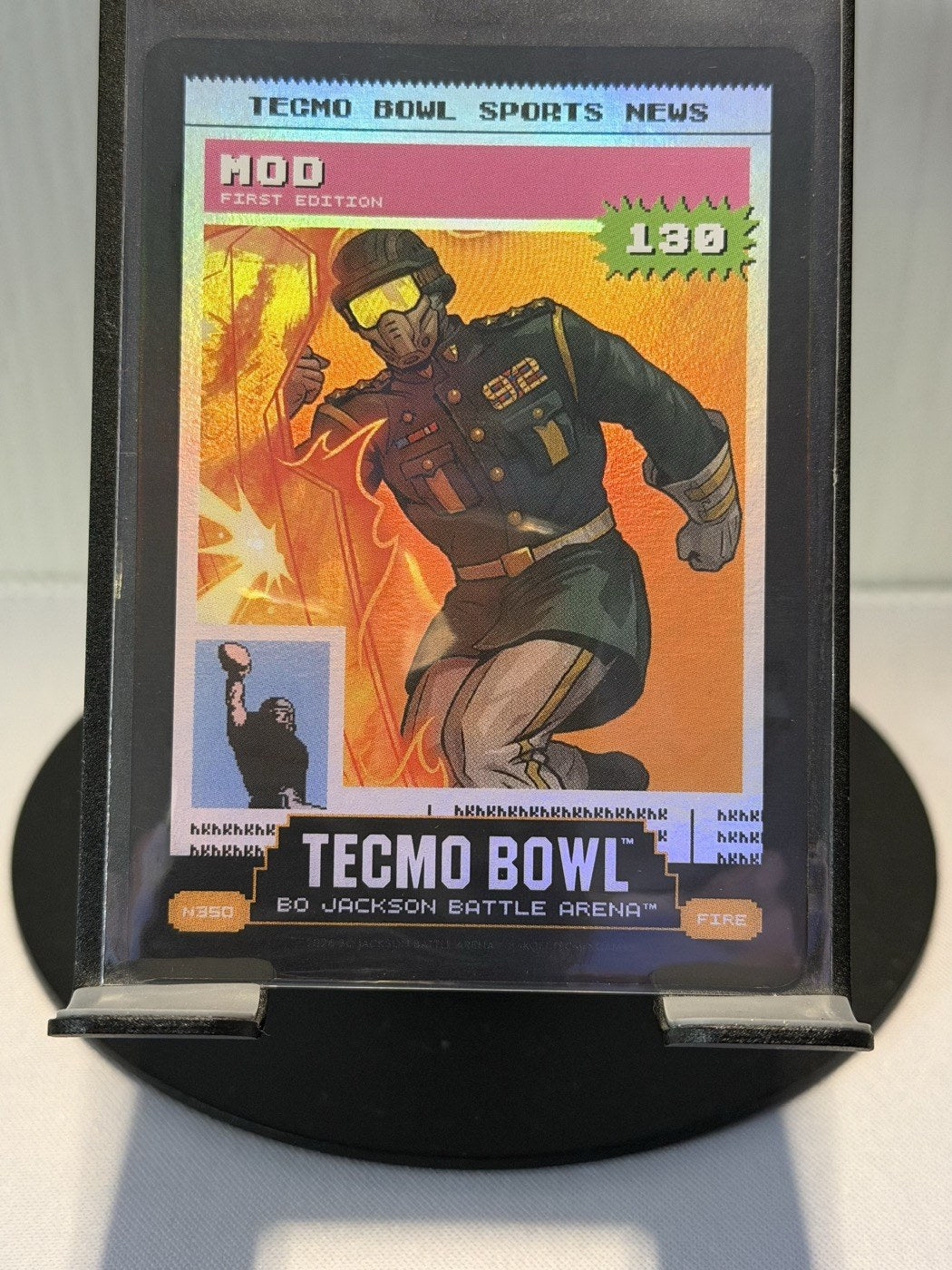 2026 Bo Jackson Battle Arena MOD First Edition Fire #N350 Power 130 (front)
