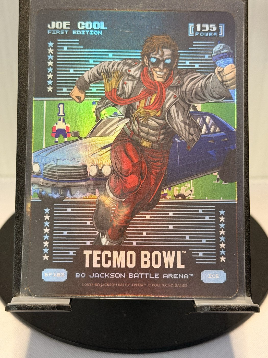 2026 Bo Jackson Battle Arena Joe Cool First Edition Ice #BF182 Power 135 (front)