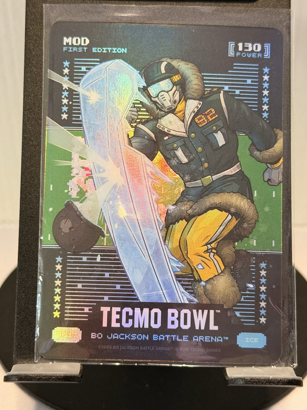 2026 Bo Jackson Battle Arena MOD First Edition Ice #BF191 Power 130 (front)