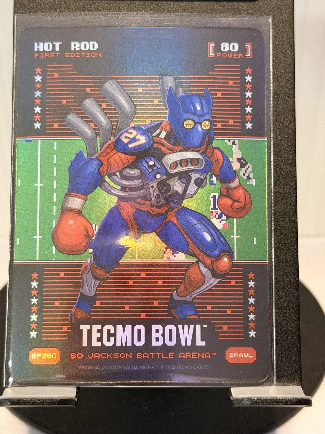 2026 Bo Jackson Battle Arena Hot Rod First Edition Brawl #BF350 Power 80 (front)