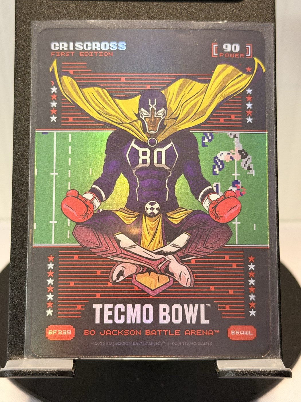 2026 Bo Jackson Battle Arena Criscross First Edition Brawl #BF339 Power 90 (front)