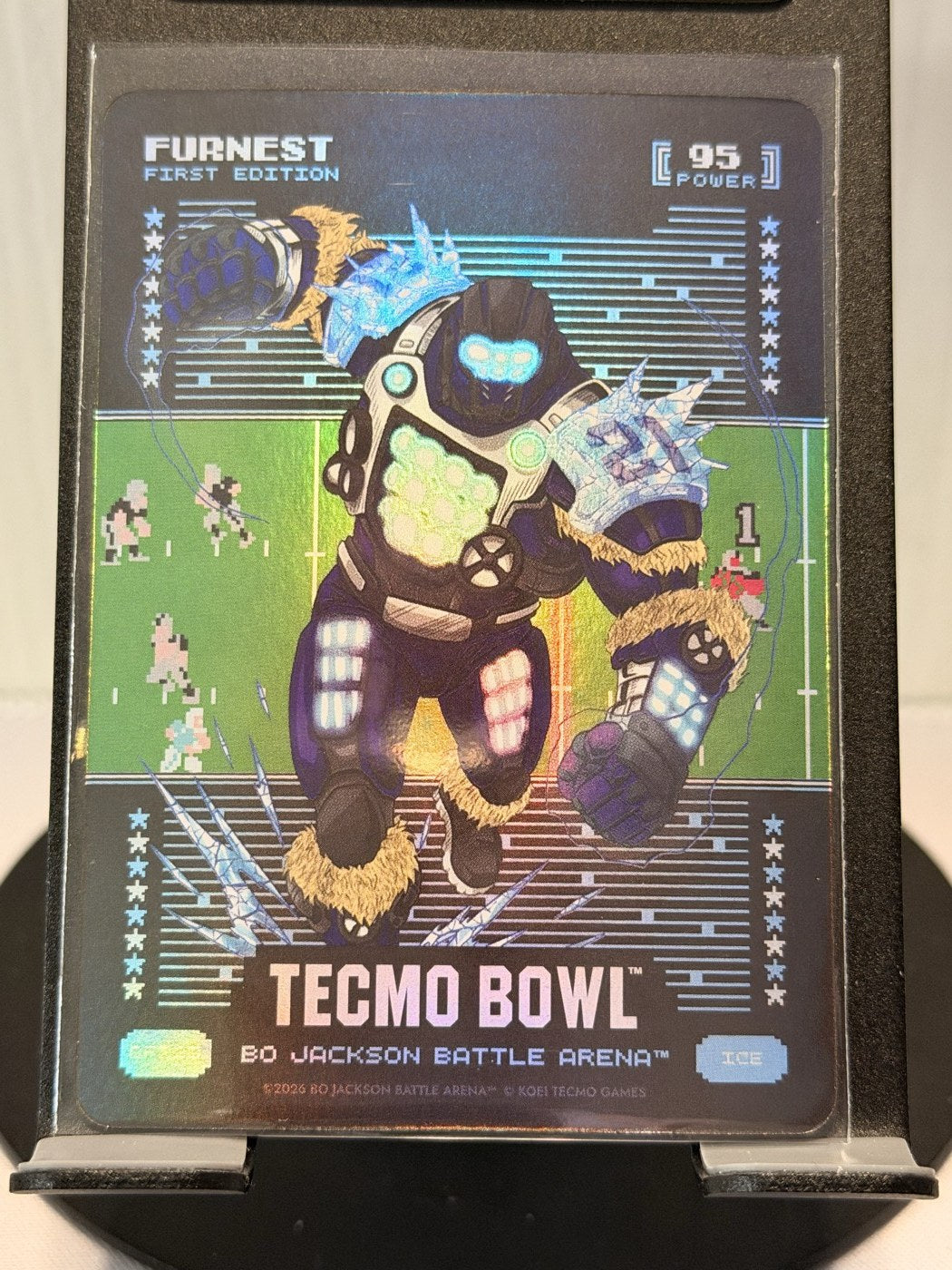 2026 Bo Jackson Battle Arena Furnest First Edition Ice #BF229 Power 95 (front)