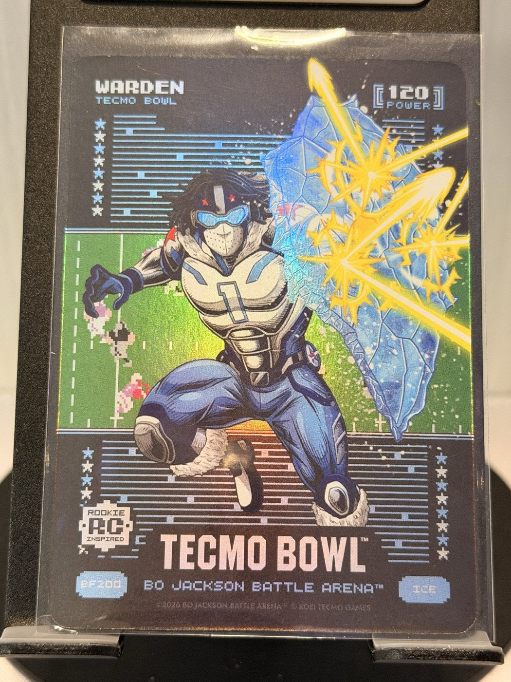 2026 Bo Jackson Battle Arena Warden Ice #BF200 Power 120 (front)