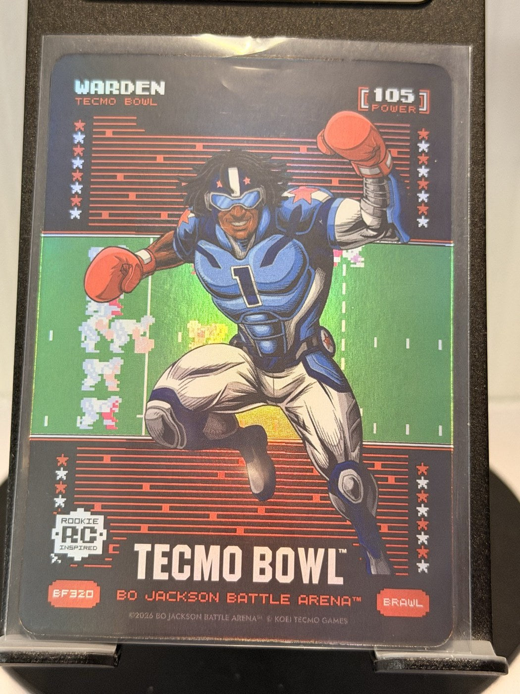2026 Bo Jackson Battle Arena Warden Brawl #BF320 Power 105 (front)