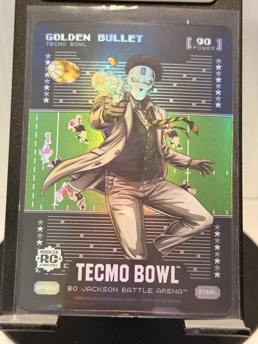 2026 Bo Jackson Battle Arena Golden Bullet Steel #BF291 Power 90 (front)