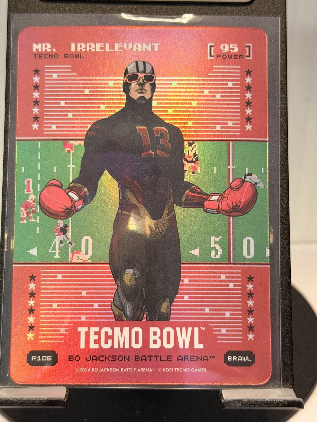 2026 Bo Jackson Battle Arena Mr. Irrelevant Brawl #R106 Power 95 (front)