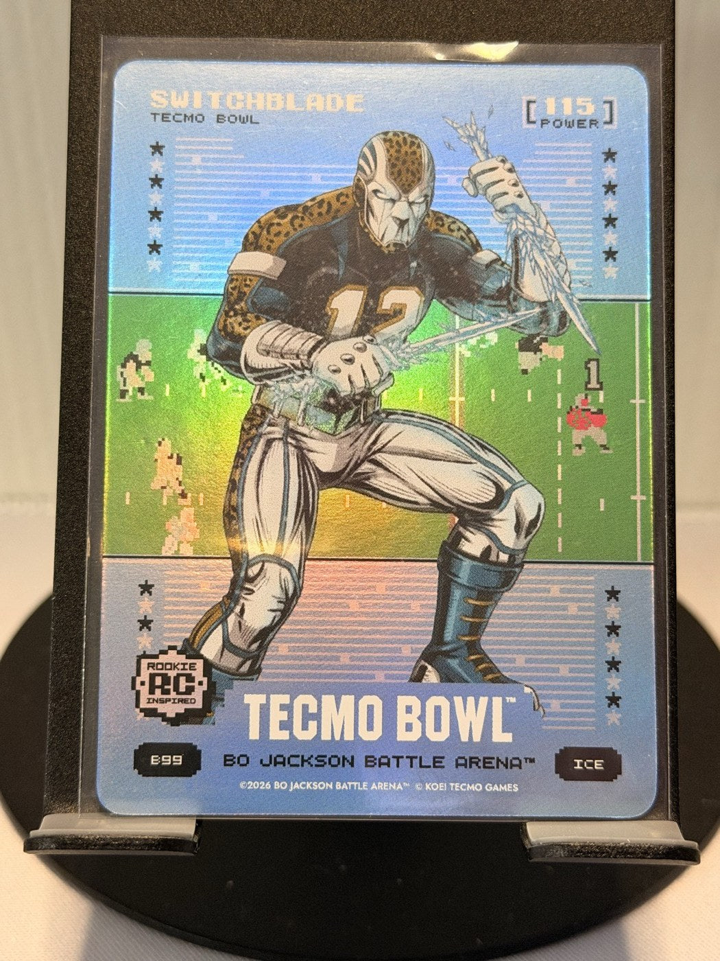 2026 Bo Jackson Battle Arena Switchblade Ice #B99 Power 115 (front)