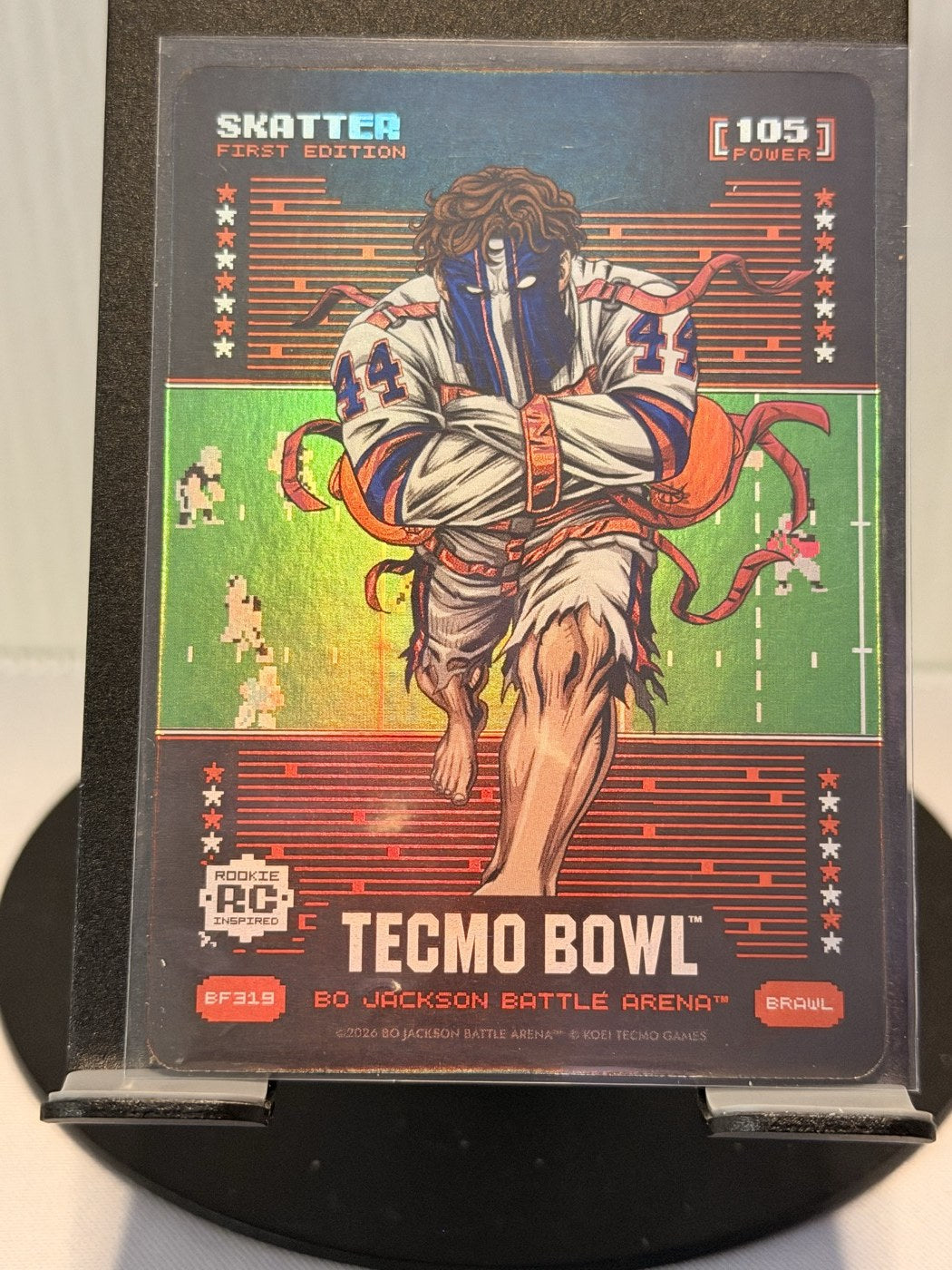 2026 Bo Jackson Battle Arena Skatter First Edition Brawl #BF319 Power 105 (front)