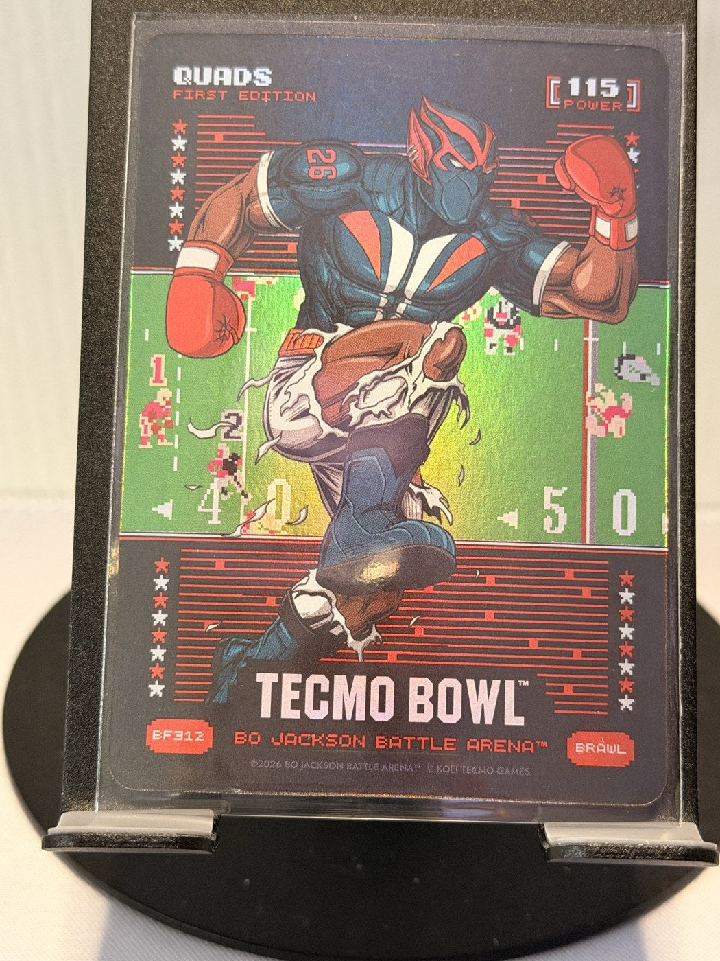 2026 Bo Jackson Battle Arena Quads First Edition Brawl #BF312 Power 115 (front)