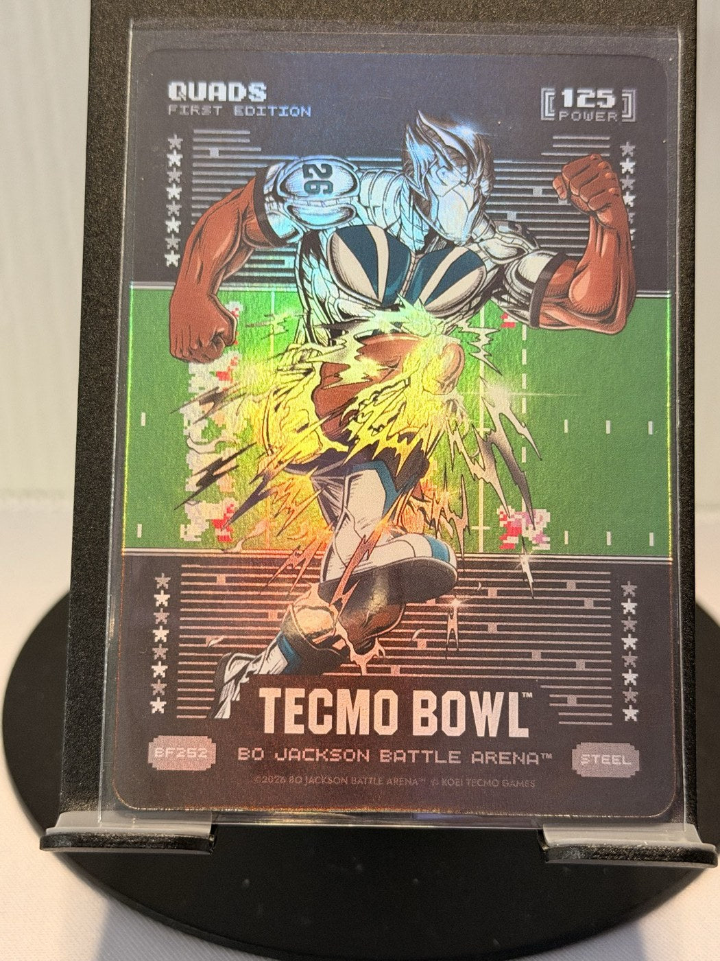 2026 Bo Jackson Battle Arena Quads First Edition Steel #BF252 Power 125 (front)