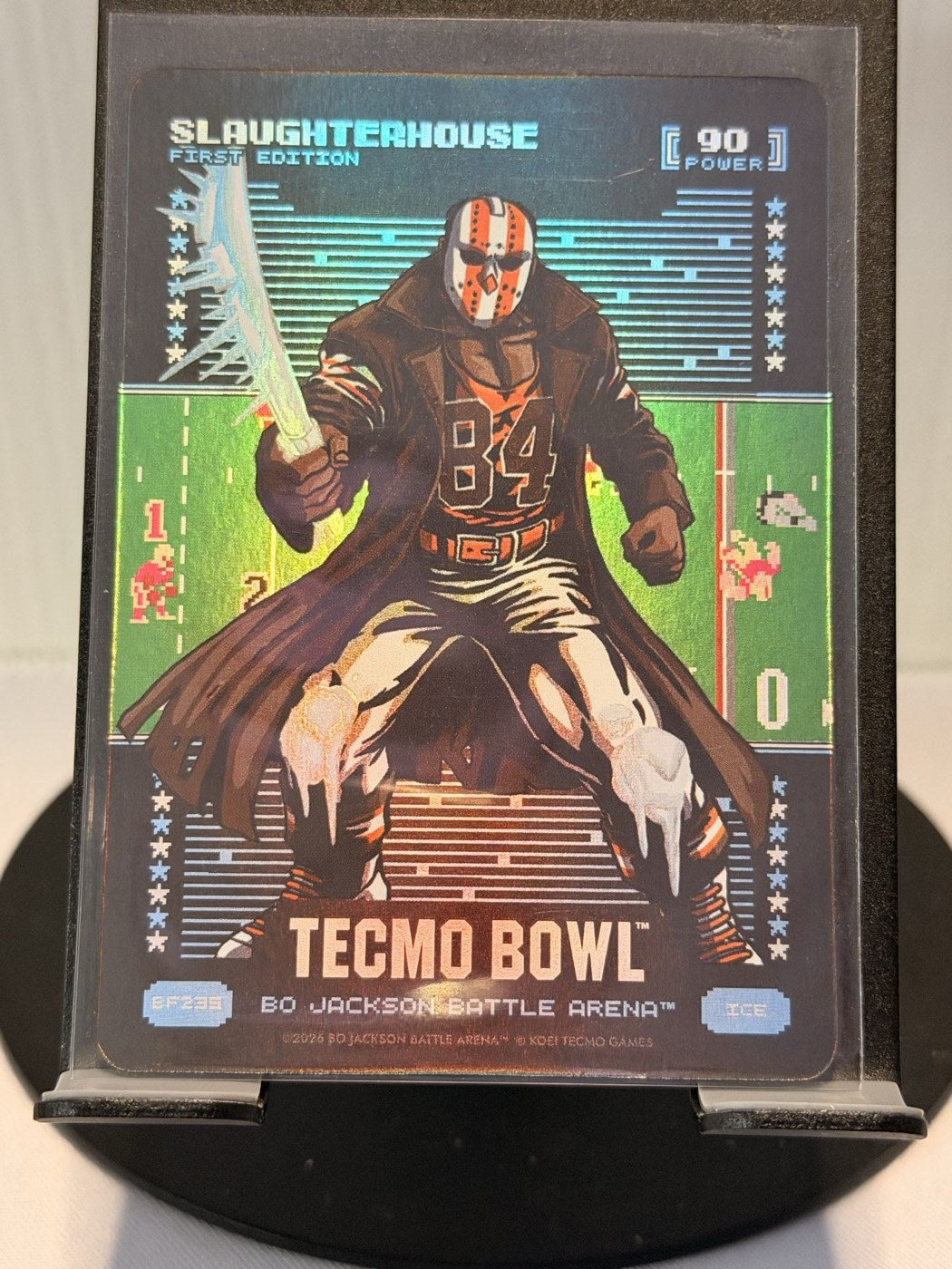 2026 Bo Jackson Battle Arena Slaughterhouse First Edition Ice #BF235 Power 90 (front)
