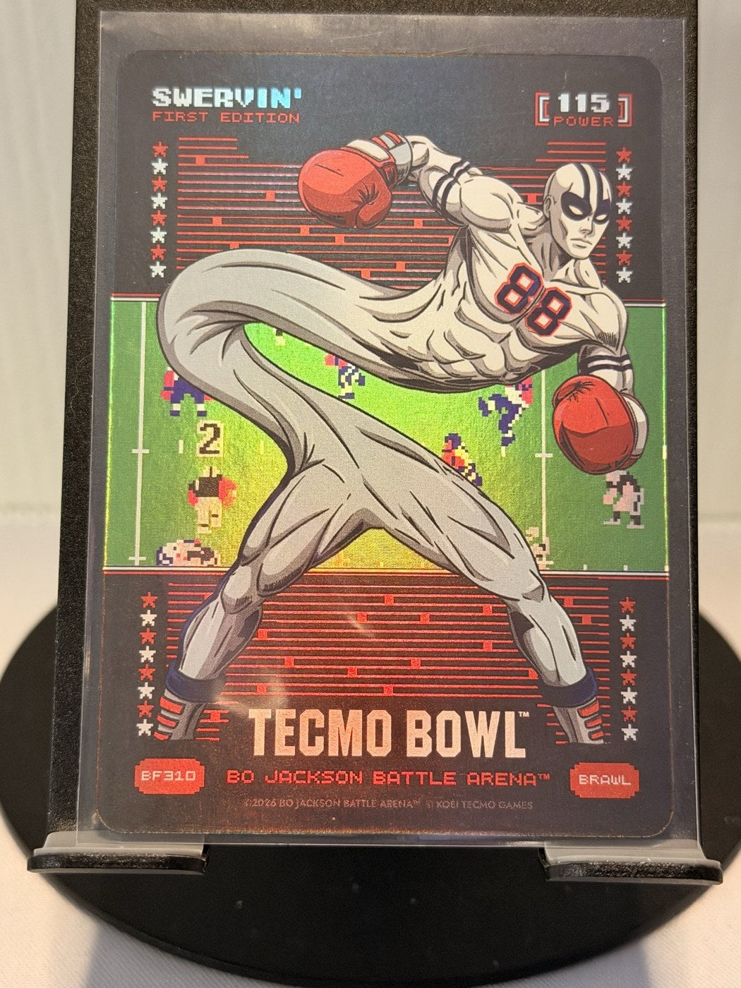 2026 Bo Jackson Battle Arena Swervin' First Edition Brawl #BF310 Power 115 (front)