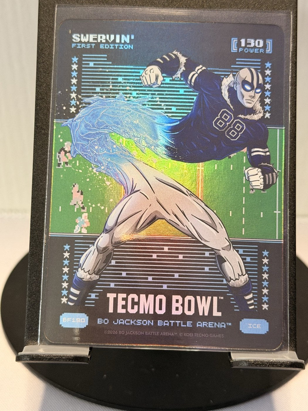 2026 Bo Jackson Battle Arena Swervin' First Edition Ice #BF190 Power 130 (front)