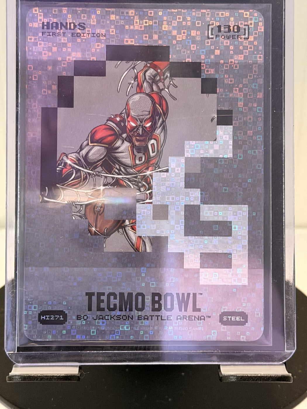 2026 Bo Jackson Battle Arena Hands First Edition Steel #HI271 Power 130 (front)