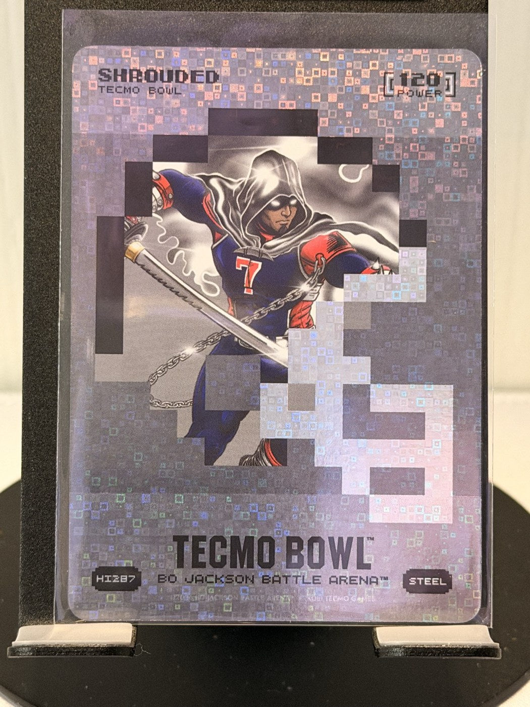 2026 Bo Jackson Battle Arena Shrouded Steel #HI287 Power 120 (front)