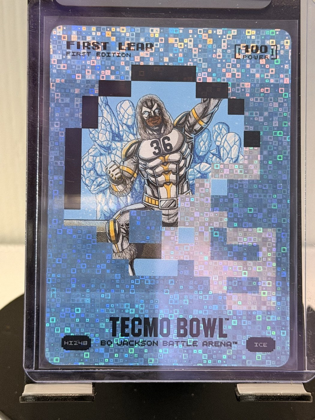 2026 Bo Jackson Battle Arena First Lear First Edition Ice #HI248 Power 100 (front)