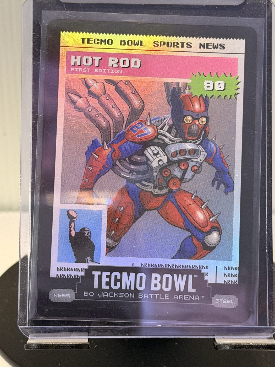 2026 Bo Jackson Battle Arena Hot Rod First Edition Steel #N655 Power 90 (front)