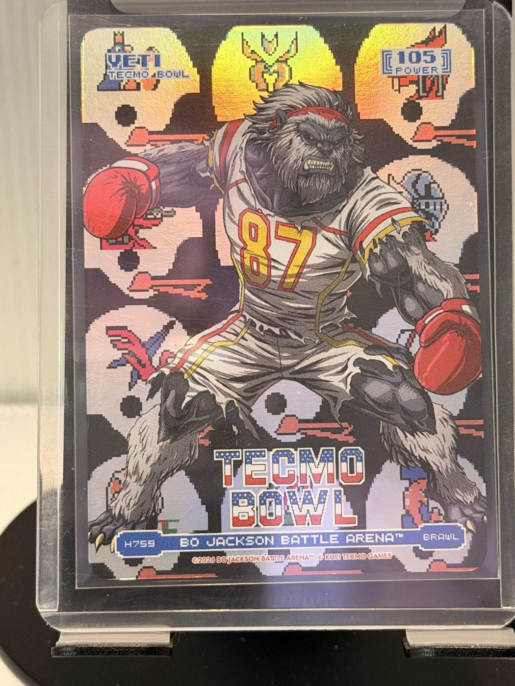 2026 Bo Jackson Battle Arena Yeti Brawl #H759 Power 105 (front)