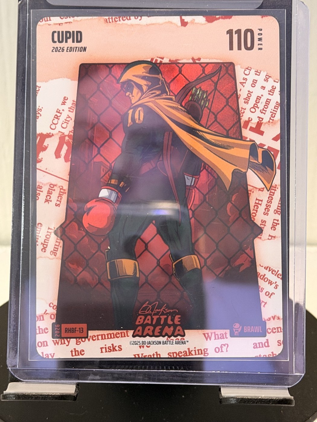 2025 Bo Jackson Battle Arena Cupid 2026 Edition Brawl #RHBF-13 Power 110 (front)
