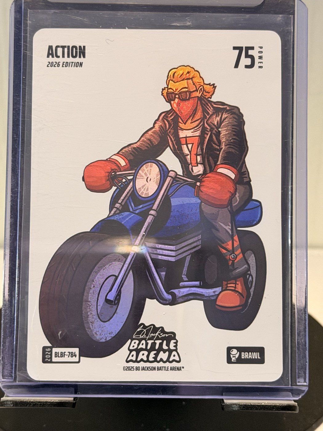 2025 Bo Jackson Battle Arena Action 2026 Edition Brawl #BLBF-784 Power 75 (front)