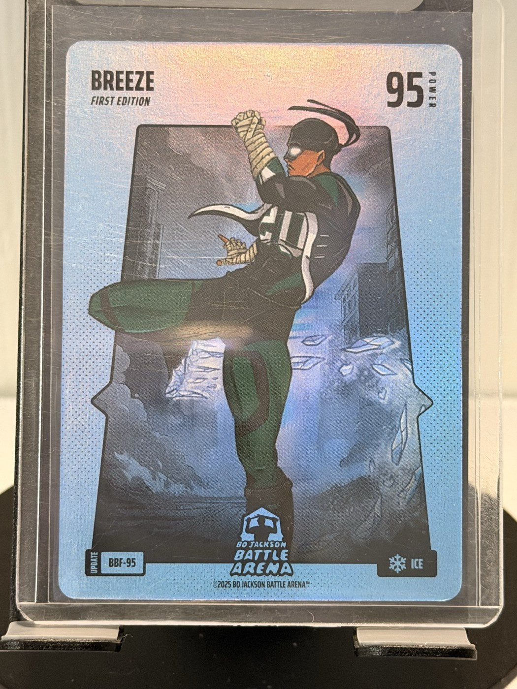 2025 Bo Jackson Battle Arena Breeze First Edition Ice #BBF-95 Power 95 (front)