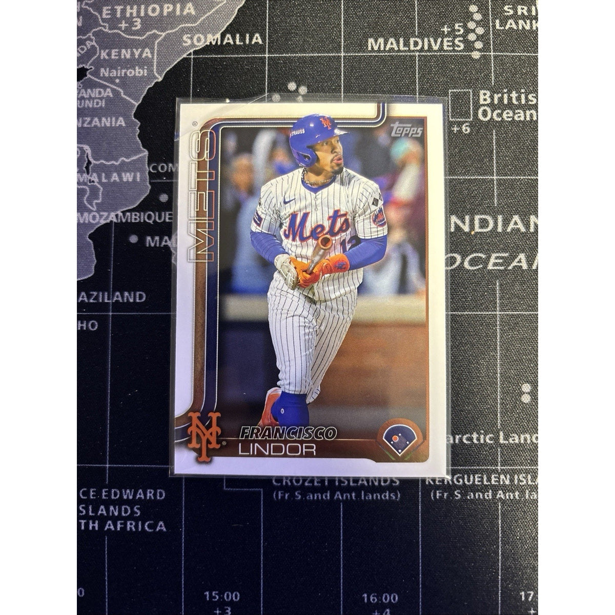 Francisco Lindor 2025 Topps Flagship Collection Companion Card # CTC-1 Mets