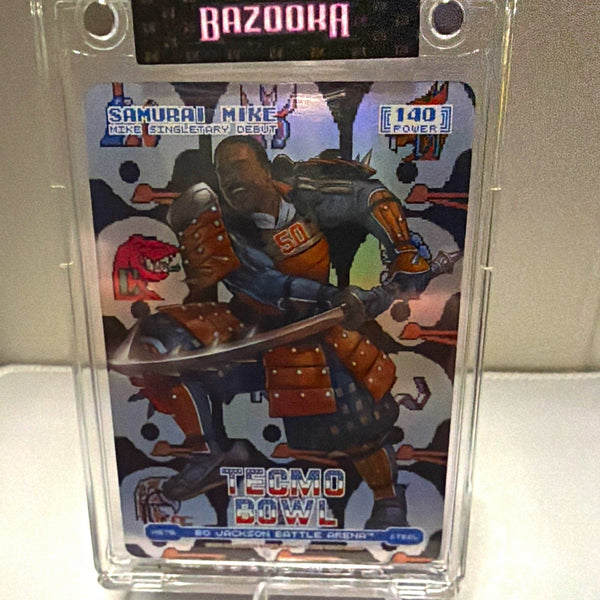 2026 Bo Jackson Battle Arena Tecmo Bowl Debut #HS76!Samurai Mike Power 140