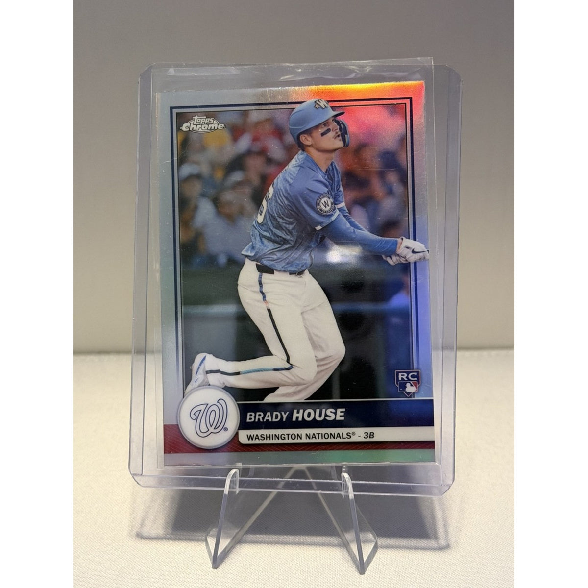 Brady House 2026 Topps Chrome Refractor RC #34 Washington Nationals NM