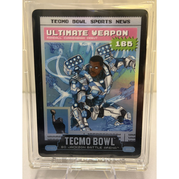 2026 Bo Jackson Battle Arena Ultimate Weapon Randall Cunningham Ice #NH24