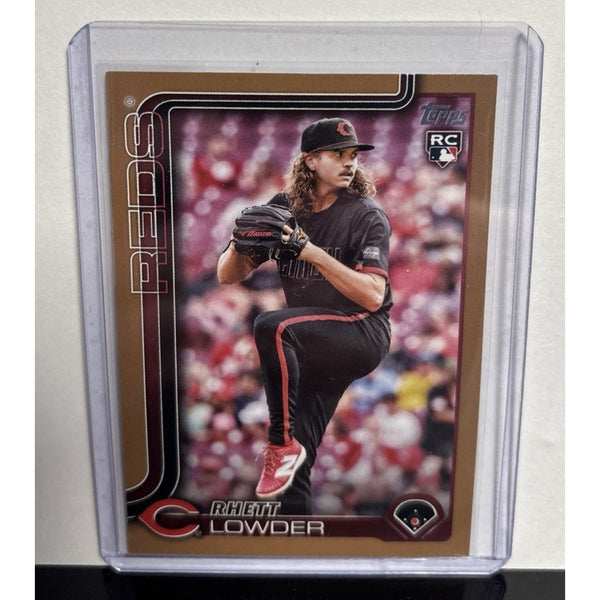 2025 Topps Series 1 - Rhett Lowder #205 Gold /2025 (RC)
