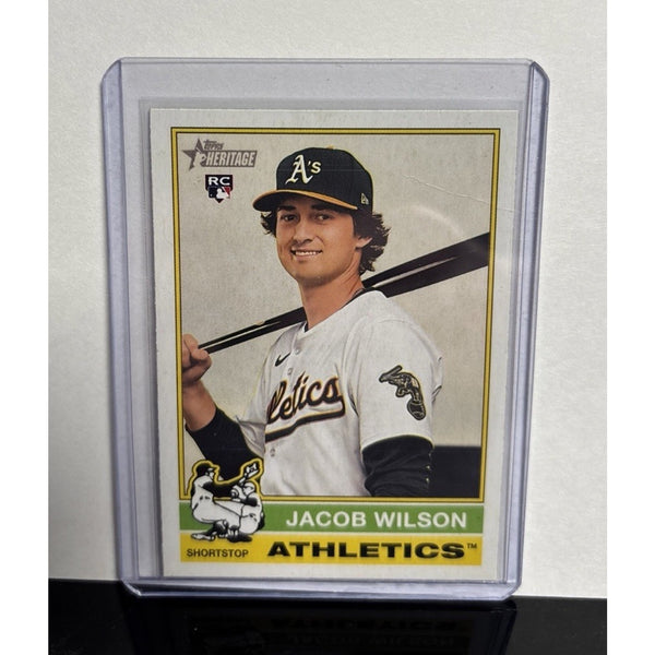 2025 Topps Heritage - Jacob Wilson #15 (RC)